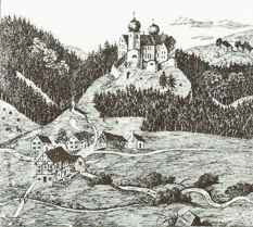 Oberguenzburg Ruine Liebenthann Ansicht 1