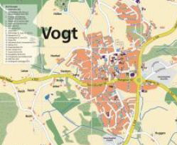 Vogt Landkarte