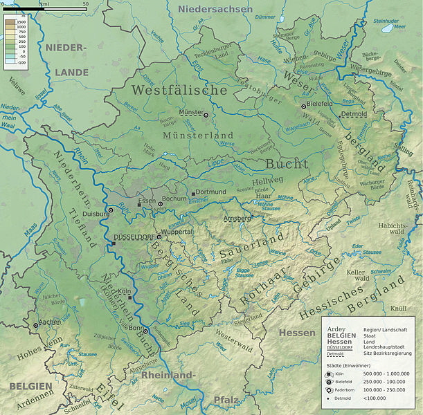 Nordrhein-Westfalen topographic_map_02