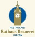 Luzern Rathaus Brauerei Logo