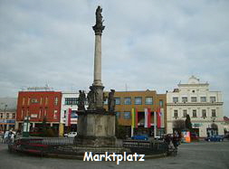 Nymburk Marktplatz