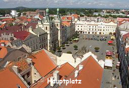 Pardubice Hauptplatz