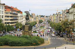 Praha-Prag aa Wenzelsplatz