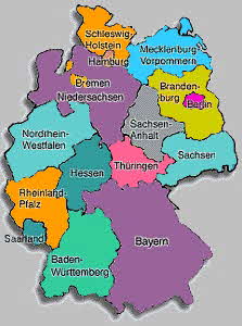 Deutschland landkarte